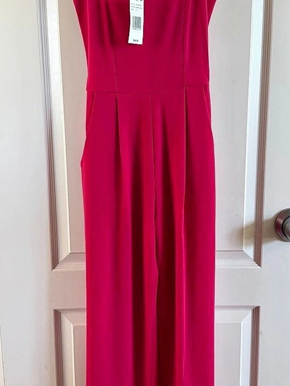 Moa Pleated Maxi Dress in Pink Size Small NWT